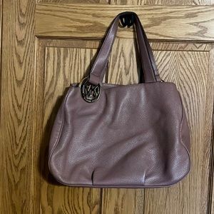 Leather MK Purse